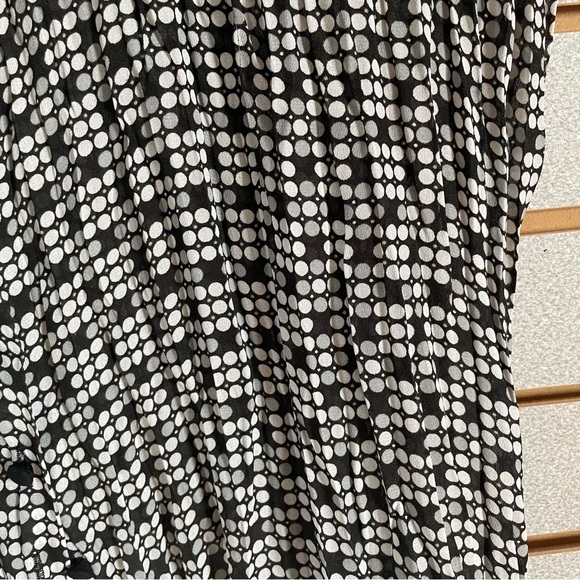 Worthington 2X Top Blouse Square Neck Ruffle Short Sleeves Scrunched Fabric - Picture 3 of 4